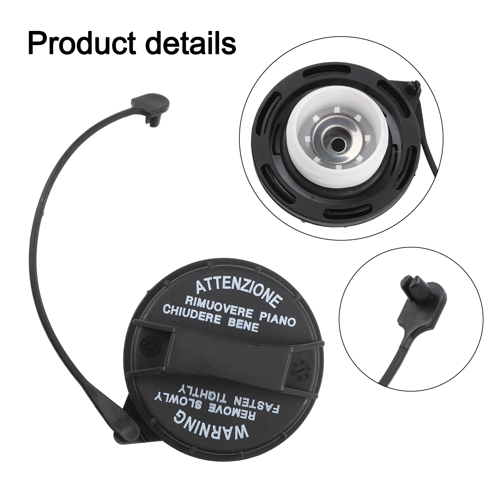 31010-38600 Fuel Tank Cap Cover Plastic 31010-25300 31010-3F600 For Hyundai Getz 2001-2011 For Hyundai Accent Mk2 Mk3 - Image 4