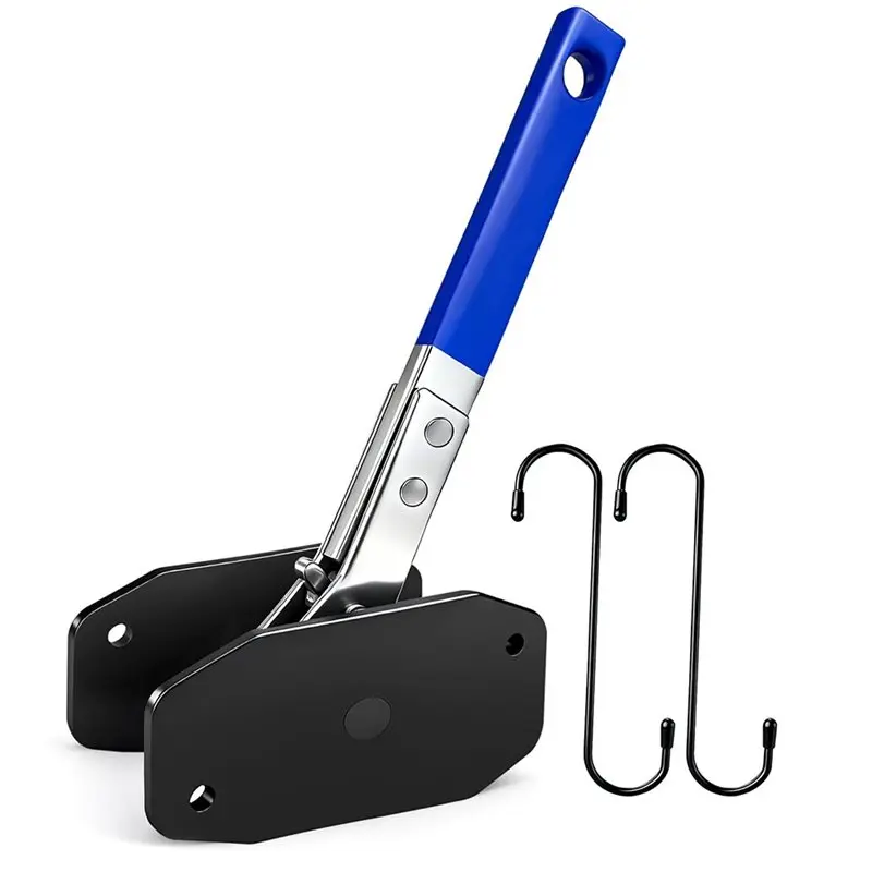 

Brake Caliper Compression Tool With 4-In-1 Ratcheting Piston Spreader Heavy-Duty For Disc Brake System- Includes 2 Hooks