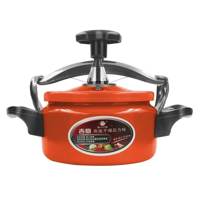 Mini Pressure Cooker Small Pressure Cooker Household Commercial Gas Open Flame Universal 2-3 People Use Cooker Aluminium Cooking