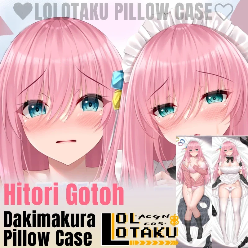 

Hitori Gotoh Dakimakura BOCCHI THE ROCK Sexy Hugging Full Body Pillow Case Pillowcase Cushion Cover Home Bedding Decor Gift