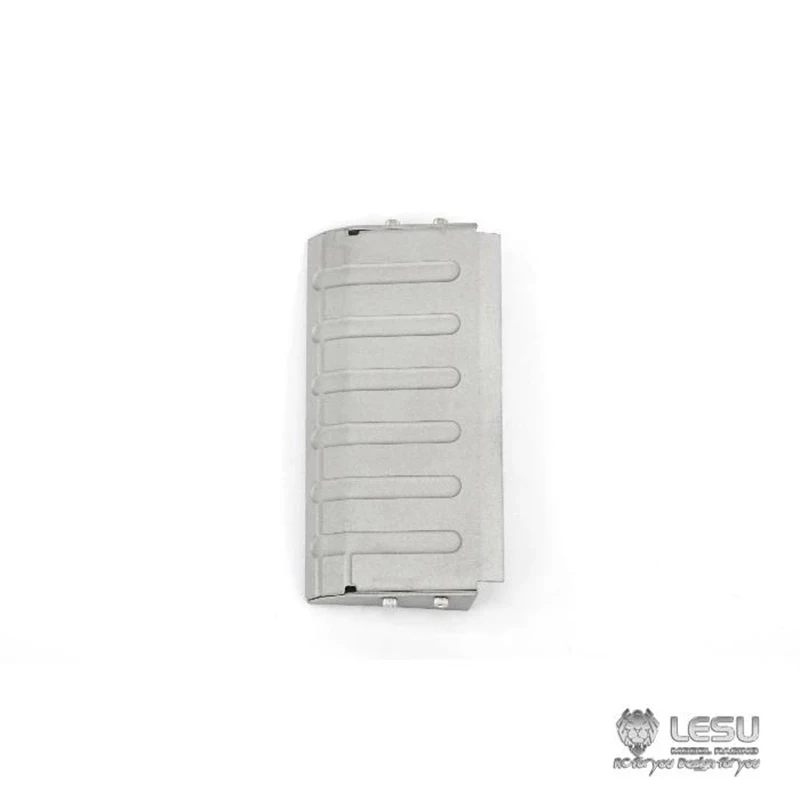 LESU 1/14 RCトラックTGSシェルチンサーボプロテクターメタルアップグレードパーツ、タミヤダンプトラック牽引トラックまたはDIYカーモデルパーツ用