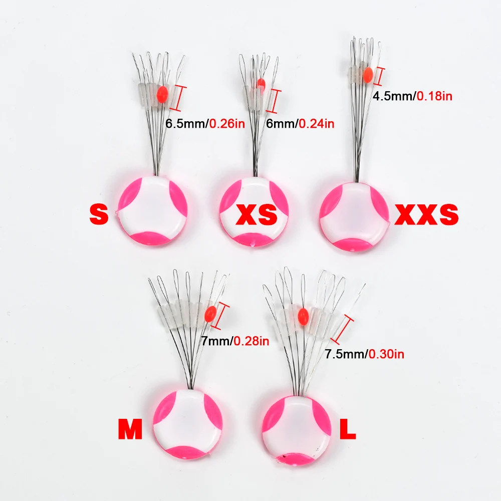 Topranc 20Pcs/Bag 7+2 Green 7+1 White Fishing Space Beans Anti Tangle Line Stopper for Fishing