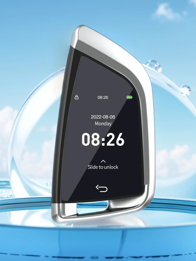 

CF568 Модифицированный дистанционный смарт-ключ с ЖК-экраном, дистанционный вход без ключа, автомобильный ключ с включением-BD для автомобилей с кнопкой запуска и остановки двигателя