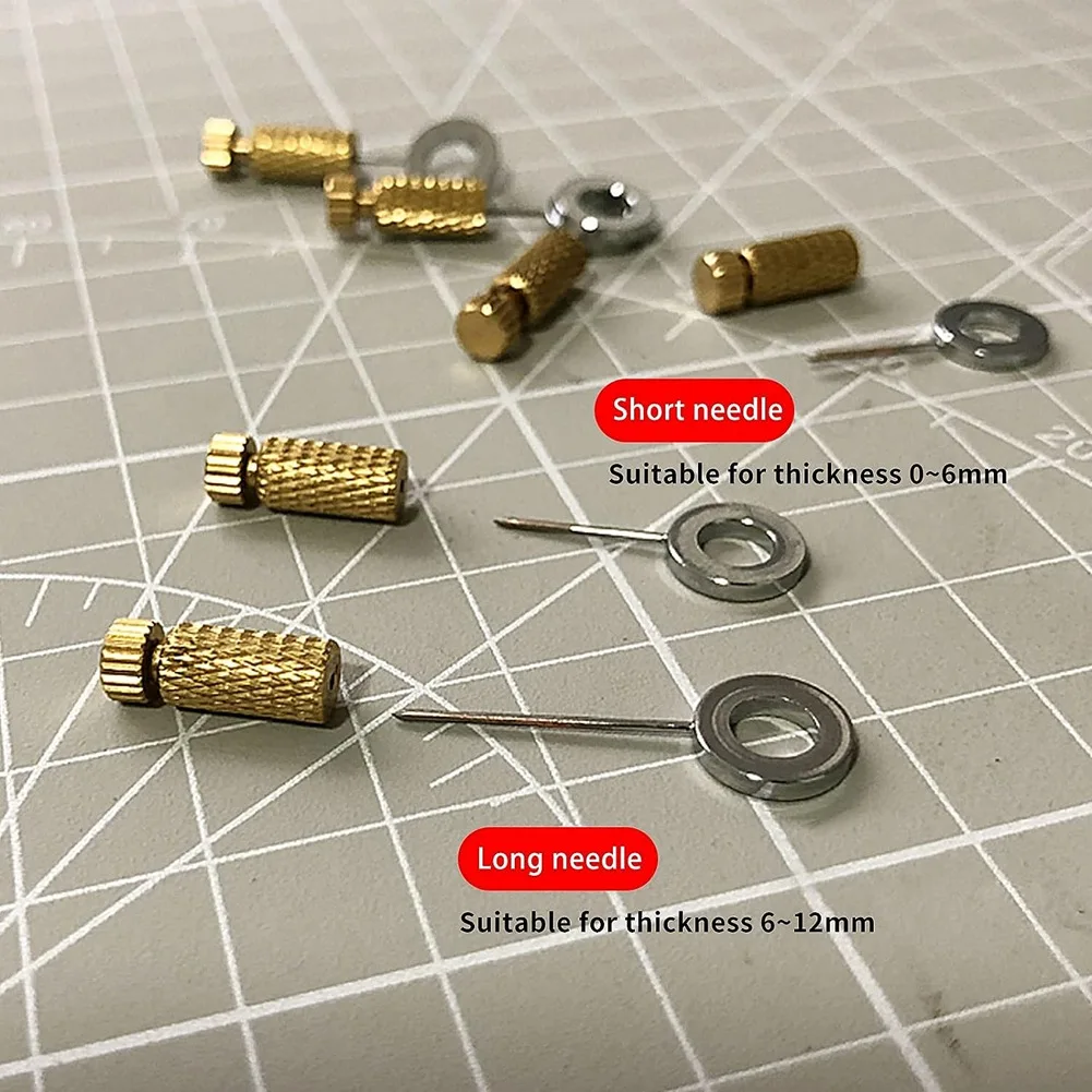 10 Stuks Lederen Hechtdraad Positionering Naald Diy Gereedschap Hechtdraad Vaste Positie Naald Lederen Vast Hechtdraad Naald Ambachtelijke Benodigdheden