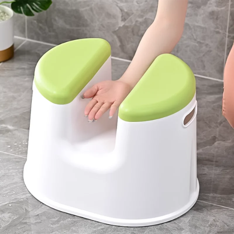 Plastic Squat Bathroom Chair Sex Squat Small Sauna Designer Stool Massage Bad Disabled Space Saving Tabouret Bathroom Furniture image 4