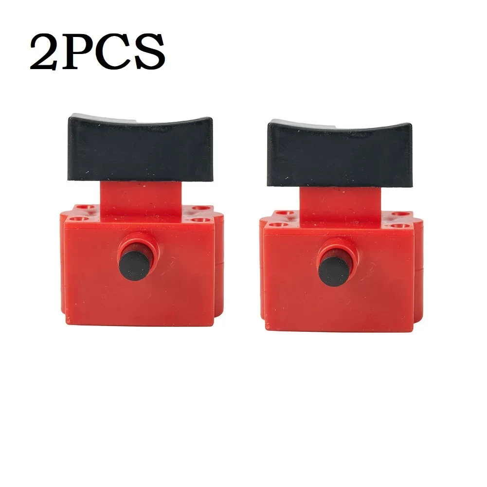 2PCS FA2-10/2B 10A 250V 5E4 Large Pullout Crane Cutter Cutting Machine Switch SPST Type Trigger Button Switch For Electric Power