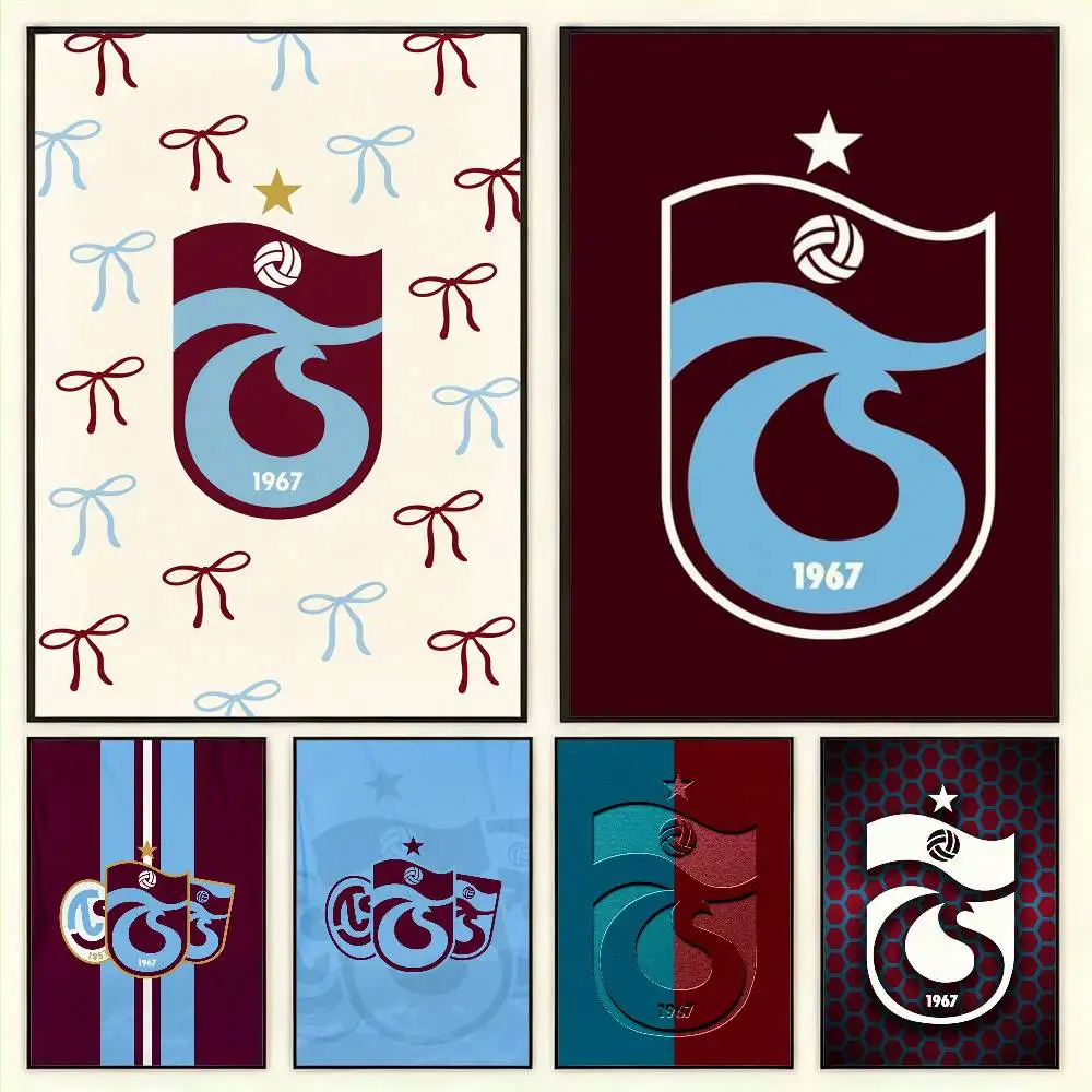 

Turkey T-Trabzonspor-S Poster HD Quality Wall Art Retro Posters For Home Room Wall Decor Self Adhesive