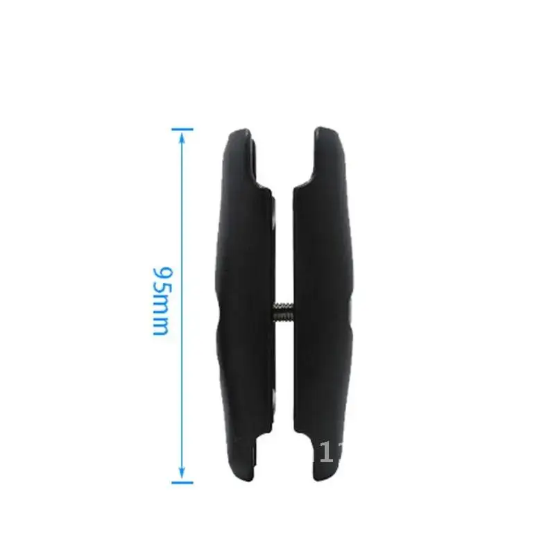 65mm or 95mm Short Long Double Socket Arm for 1 Inch Ball Bases for Gopro Camera Bicycle Motorcycle Phone Holder for Ram Mount