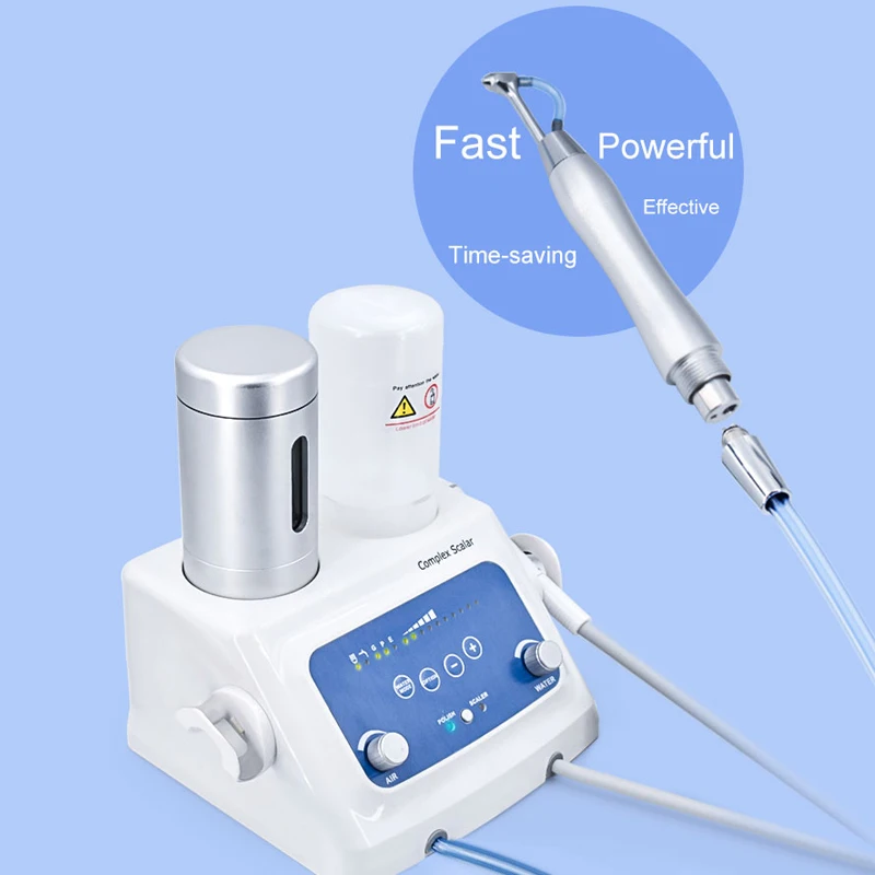 

2 in 1 Dental Dentistry Air Prophy Ultrasonic Dental Scaler Have Removable Handpiece for Tooth Whitening Cleaning Dentist Tools