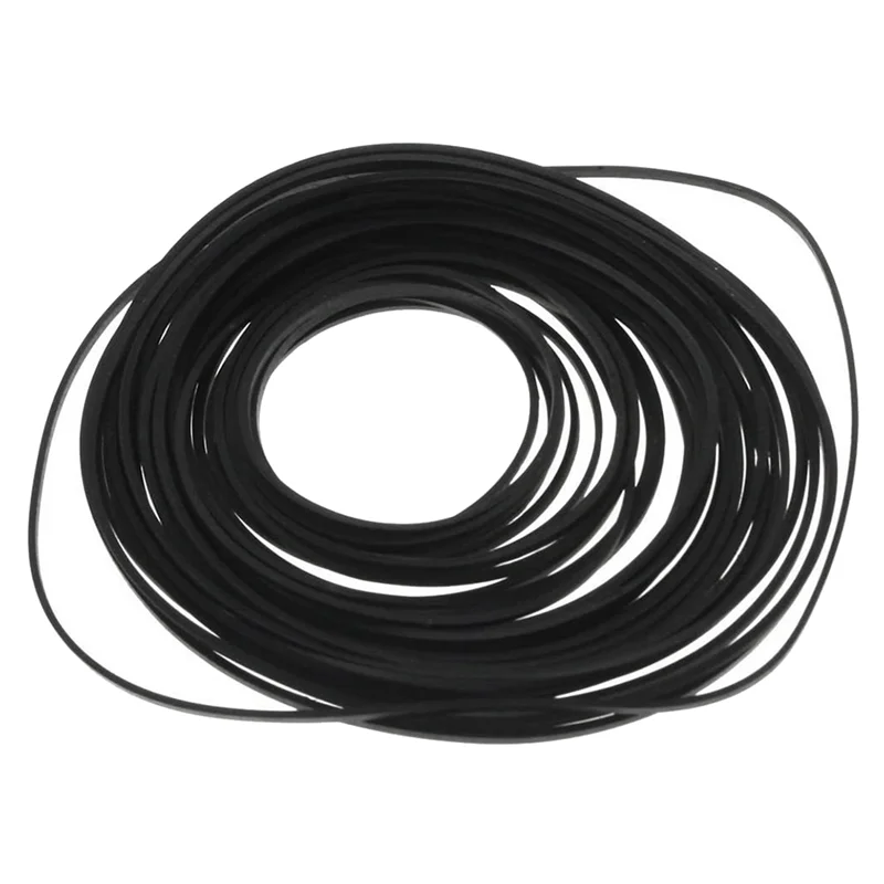 

B30C-50PCS Universal Mix Cassette Tape Machine Belts Assorted Common Flat Rubber Belt For Recorders CD DVD Drive