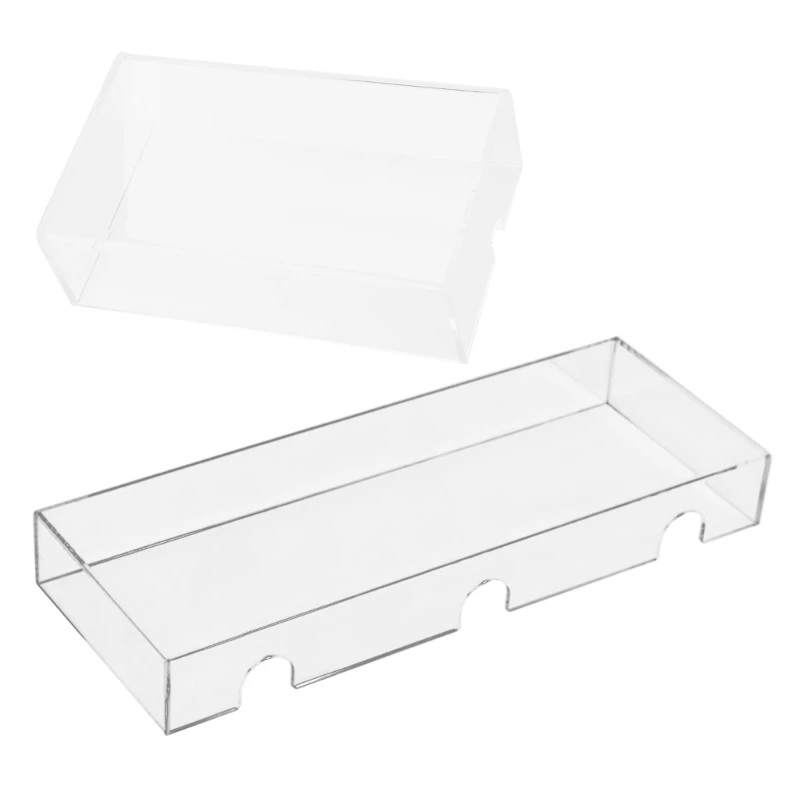 Capa protetora teclado transparente, capa teclado acrílico transparente-para pc desktop