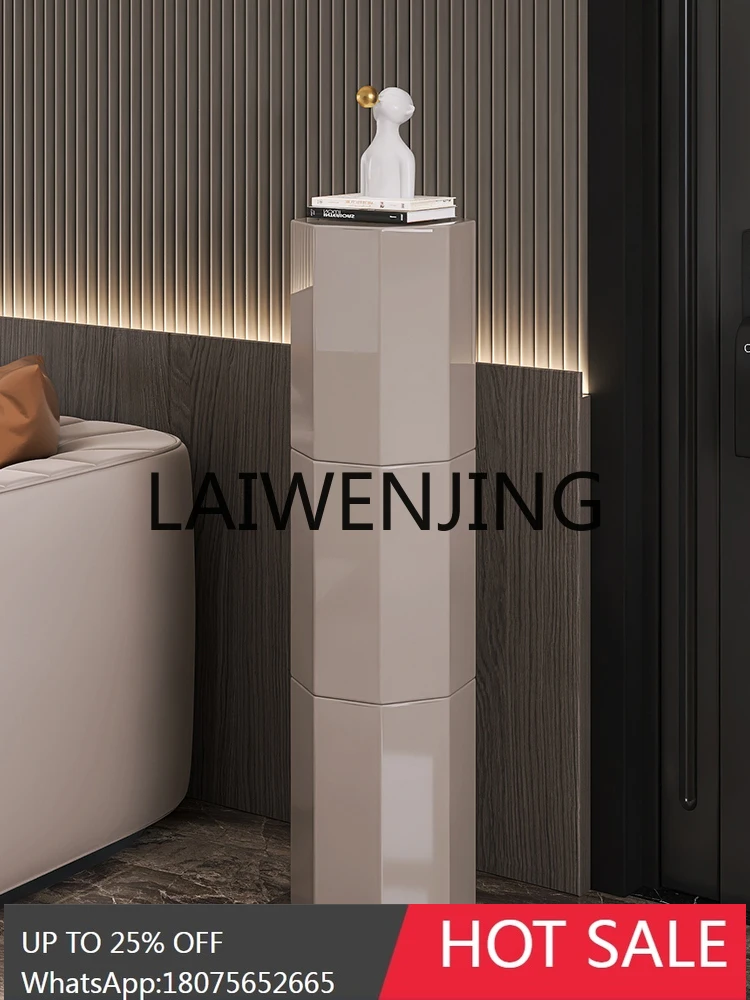 

Rotating Shoe Cabinet Hot Home Doorway Super Narrow round Cylinder Intelligent Disinfection Entrance Cabinet