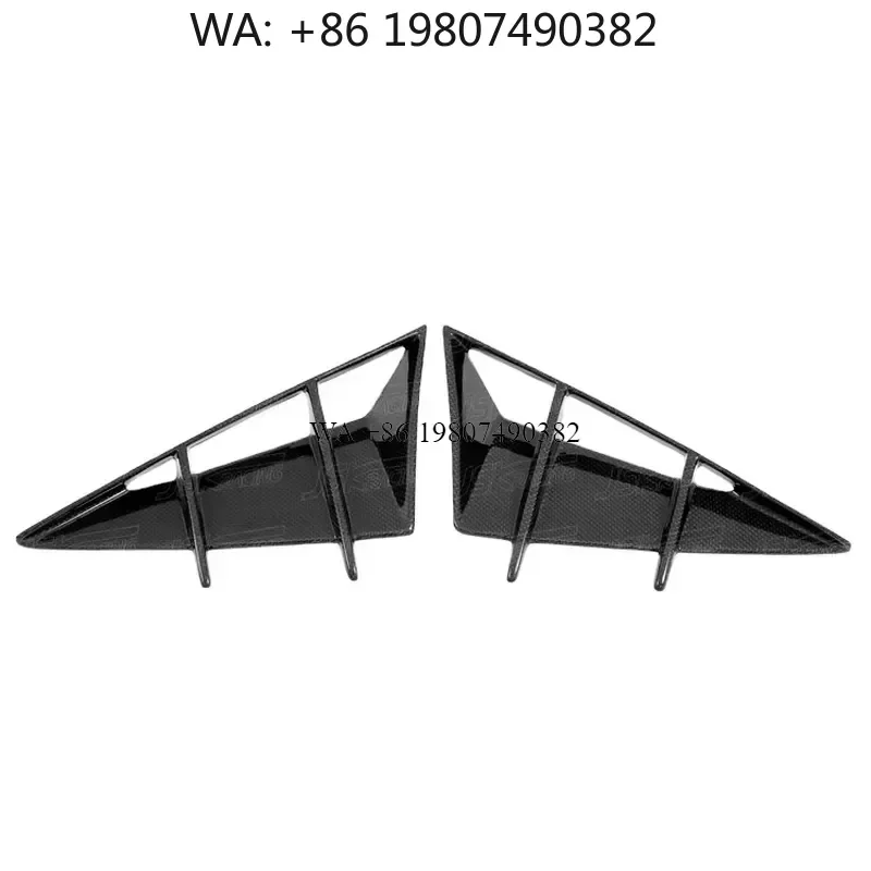 Wmwmnu Dry Carbon Fiber Rear Bumper Side Vent for 812 Superfast 2017-2020 Mans Style Car Exterior Accessories Body