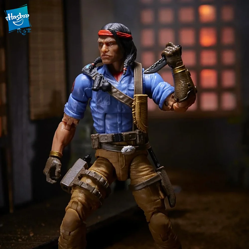 Hasbro G.I.JOE sklasyfikowana seria spirytusowych żelaznych noży 6 cali 16Cm figurki Model postaci z Anime zabawki dla dzieci na prezent zbierania zabawek