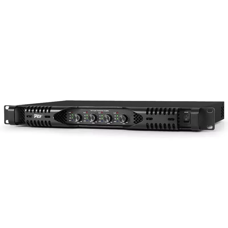 New Arrivals D Class 1U 4 Channels 1300W Power Amplifiers High Powerful 4 Ohm Pro Audio Digital Amplifier