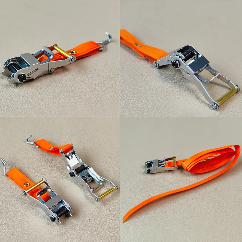 Tensor de correa metálica para camión Tamiya RC 1/14, SCANIA 770S, R620, VOLVO, BENZ, Arocs, MAN, TGX, accesorios para coche
