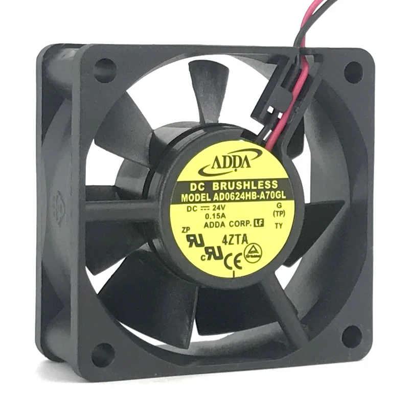 الأصلي AD0624HB-A70GL 24V 0.15A 6025 60*60*25 مللي متر جديد مروحة التبريد المبرد #5