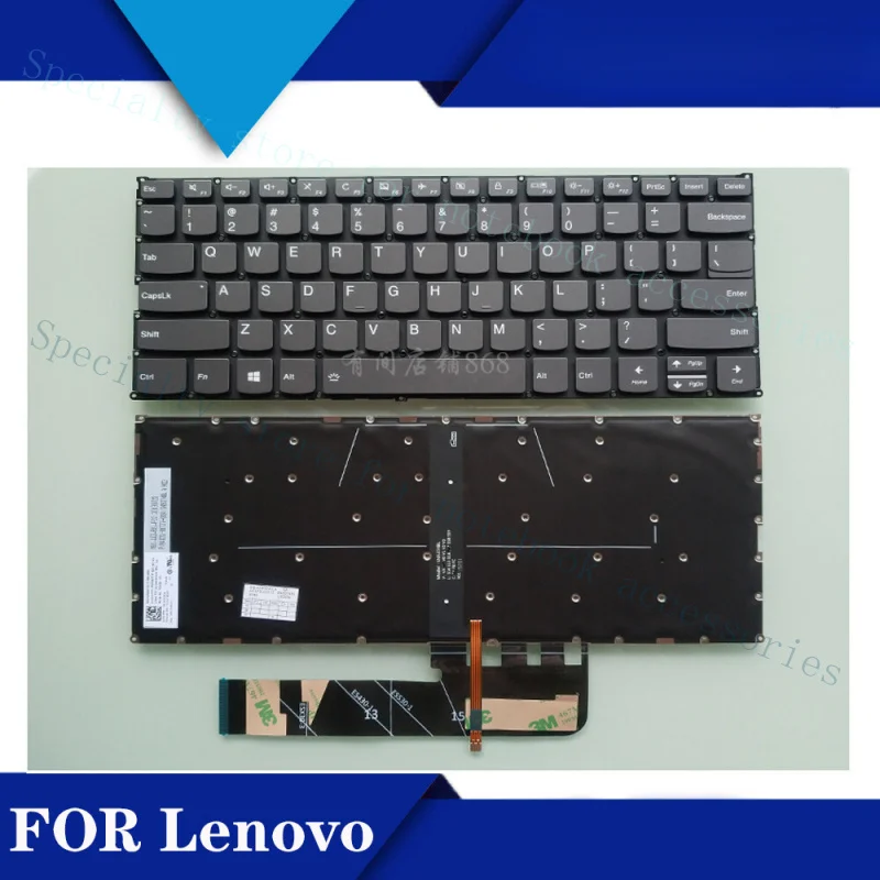 

A+ For Lenovo IdeaPad C340-14IWL Thinkbook 14S FLEX14 C740 keyboard