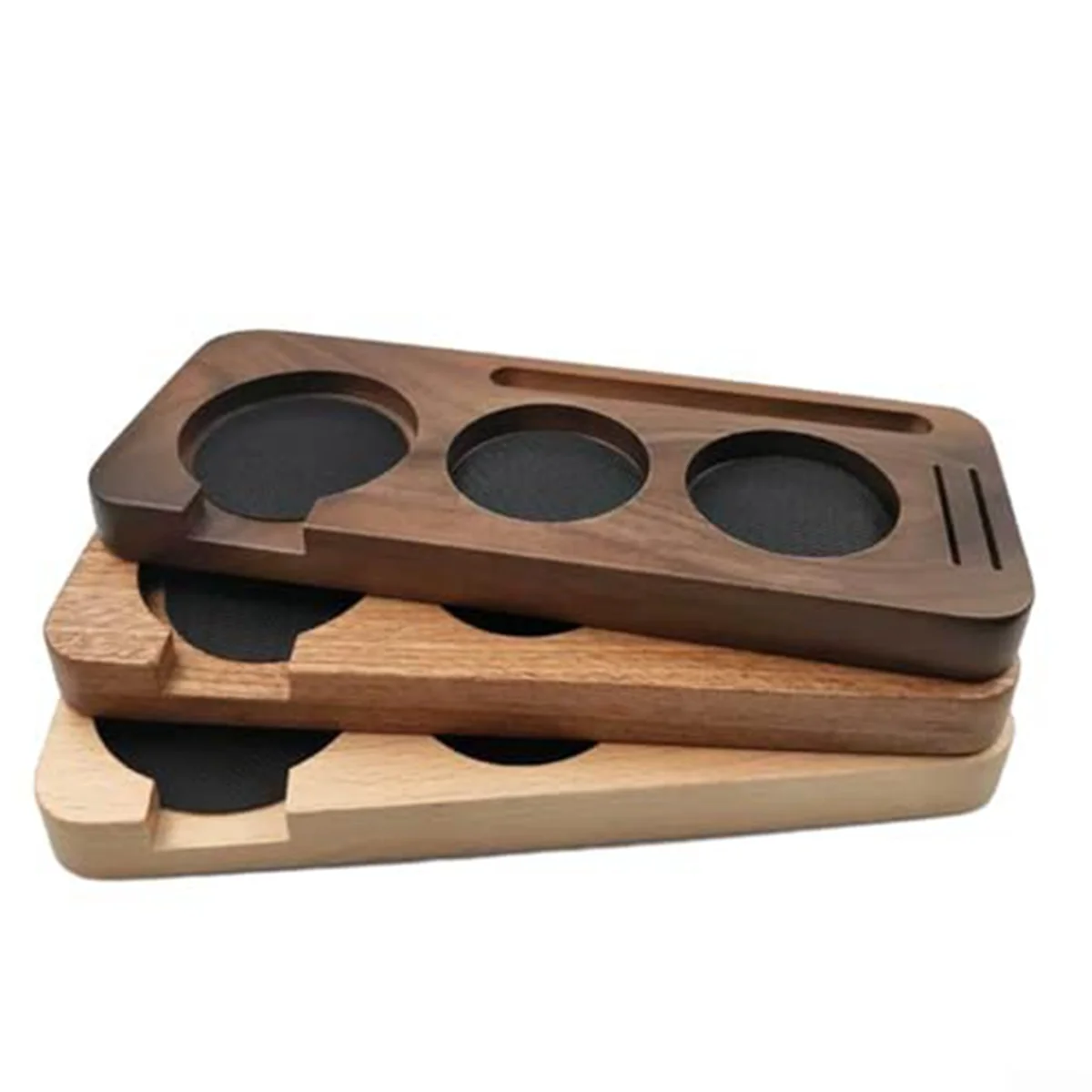 N37R_Coffee Tamper Station Stand Coffee Portafilter Holder Presser Stand,C