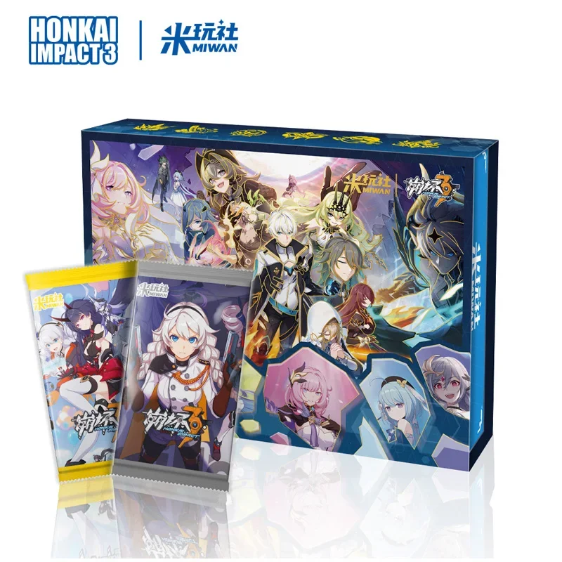 

Honkai Impact 3 Cards MiHoYo/Honkai Impact 3 Original Peripheral Card Collection Official Game Toys Anime Birthday Funny Gifts