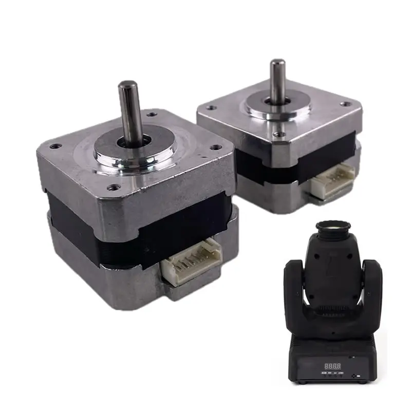 1 SET 30W RGBW LED Moving Head Light Pan Tilt  XY Motors Stage Light Spare Part Step Motor
