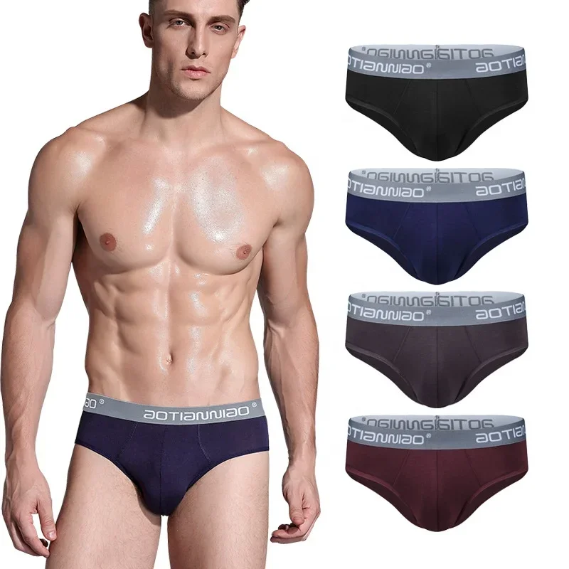 

Men's Modal Underwear, Pure Color Boxer Shorts, Breathable Wide Waistband, Cotton Graphene Antibacterial Boxer Briefs for Men