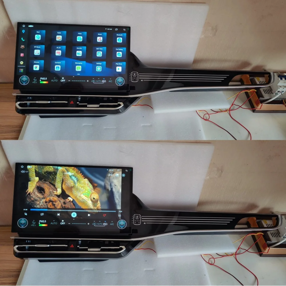 15.6“ Qualcomm Car Multimedia Player Android Screen For Toyota Highlander 2022~2025 Car Radio Stereo GPS CarPlay Auto Head Unit