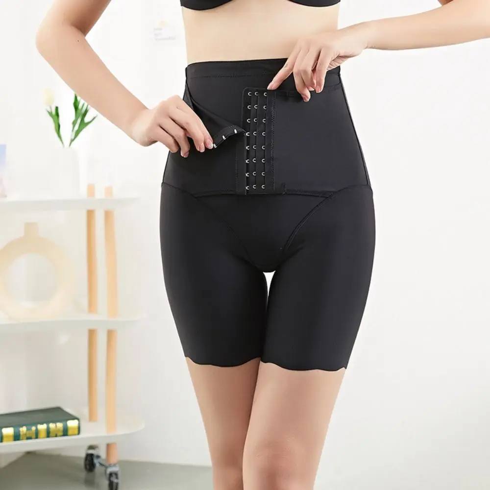 

High Waist Postpartum Body Shapers Belly Contracting Shapewear Slimming Buckle Shapers Tummy Control Underpants