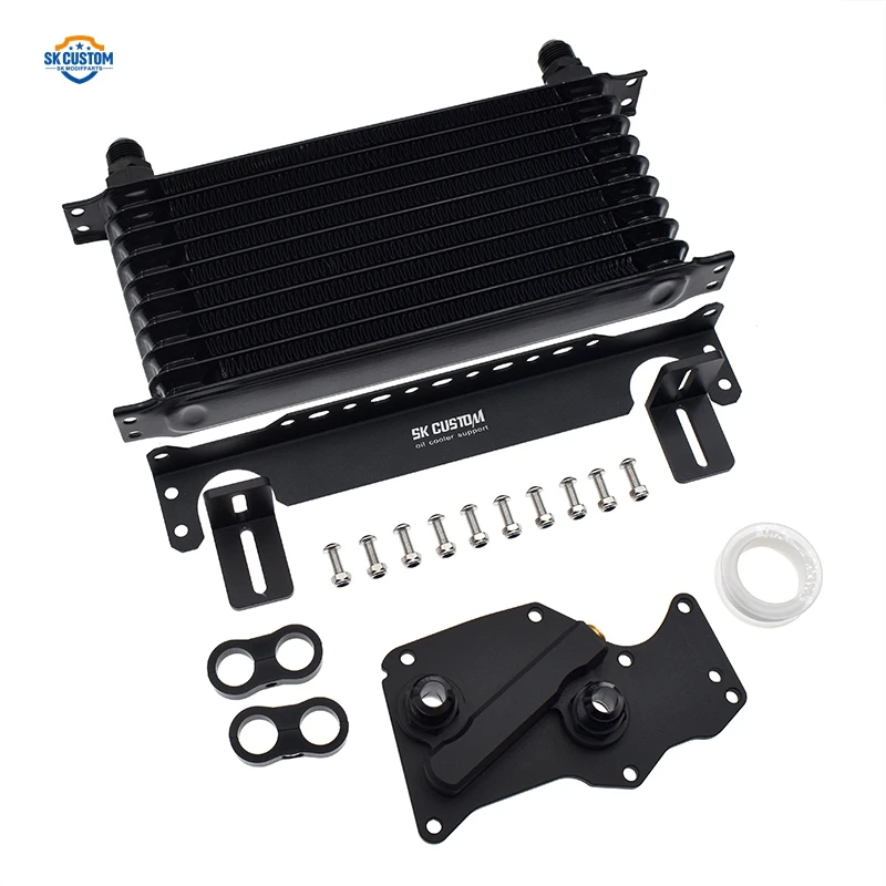 For   F20 F22 F30 F32 1.5T B38 B46 B48 2.0T Engine Oil Cooler Kit 10 Rows Oil Cooling Radiator Kit