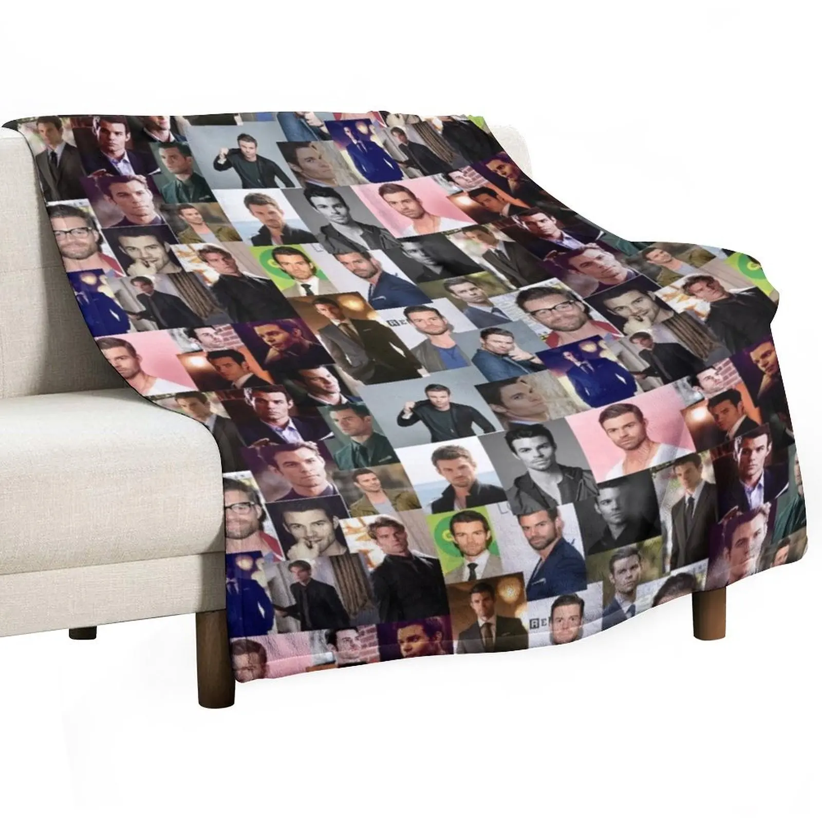 

daniel gillies Throw Blanket for winter Blankets For Bed Summer manga Blankets