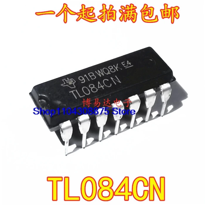 (20 PÇS/LOTE) TL084CN DIP-14 TL084
