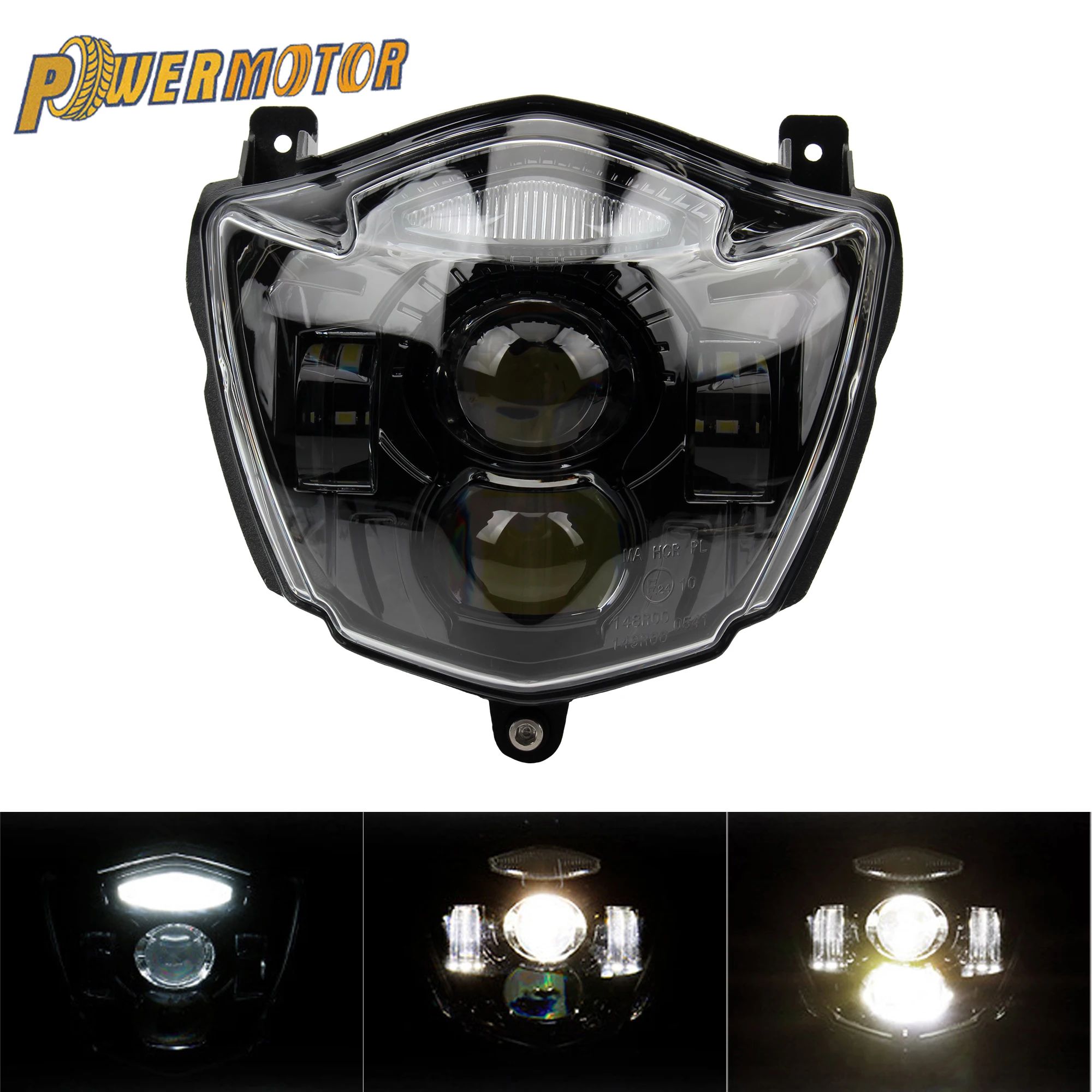 

Motorcycle LED Front Headlight For Yamaha XT660X XT660R 2004-2016 2015 XT660 Motorbike Dirt Bike Headlamp Enduro