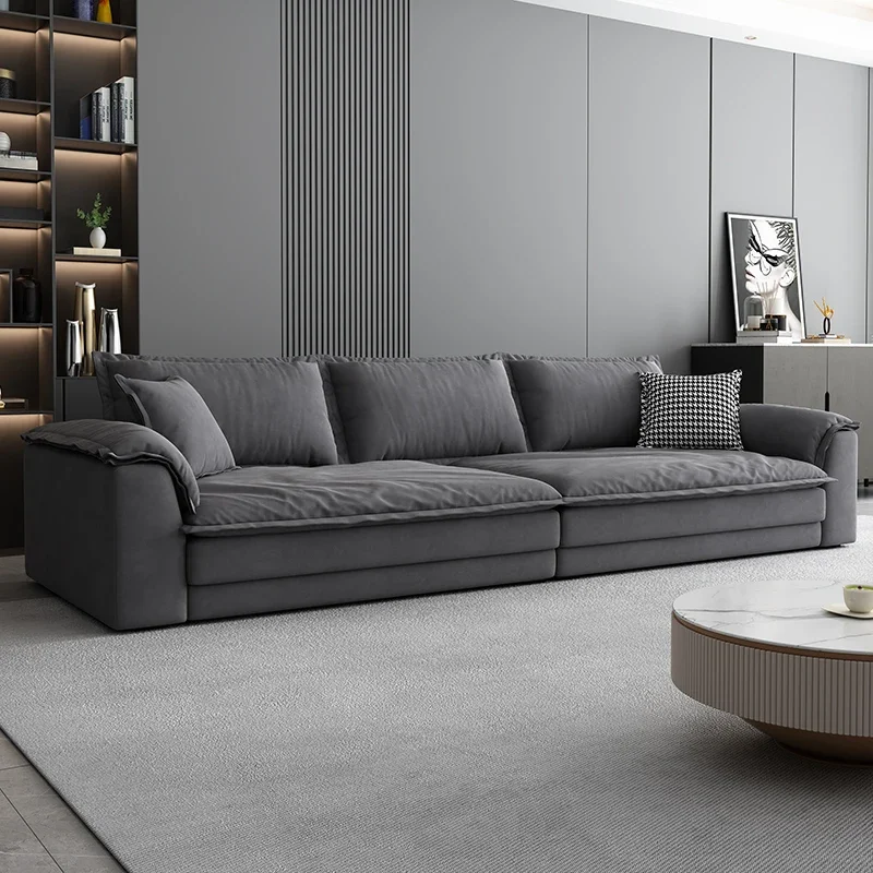 

Support Black Living Room Sofas Minimalist Genuine Italian Designer Modern Sofas Nordic Wooden Divano Soggiorno Home Furniture