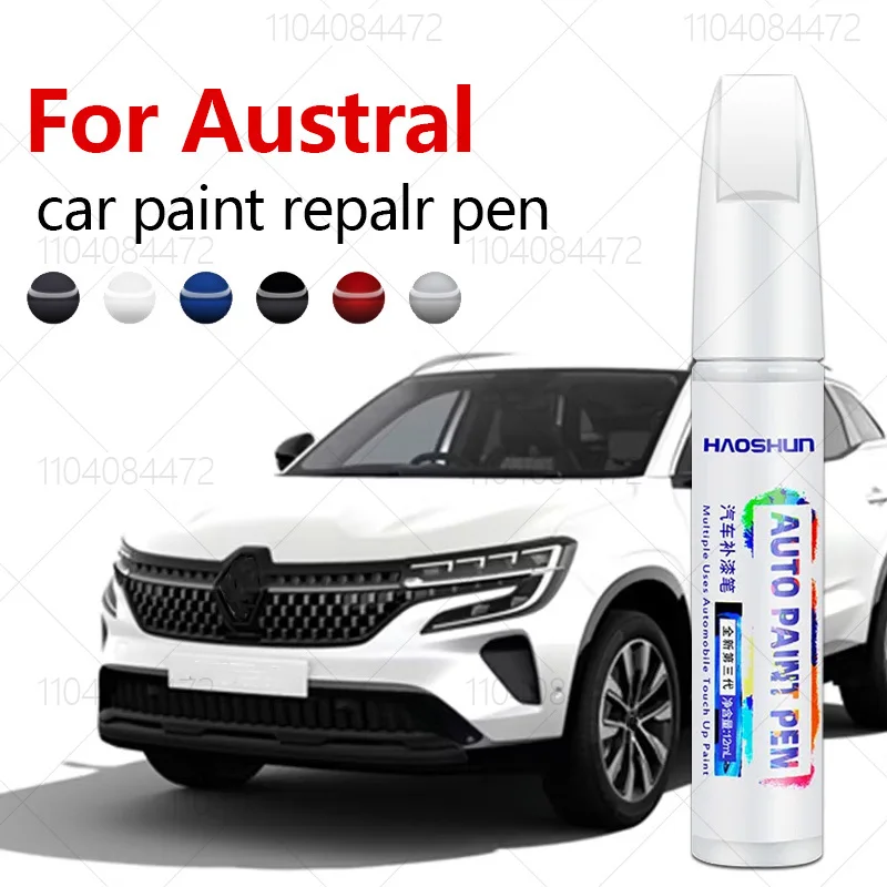 For Renault Austral 2022-2025 CMF-CD Paint Repair Pen Touch Up Scratch Remover DIY Auto Accessories Black White Blue Red Grey