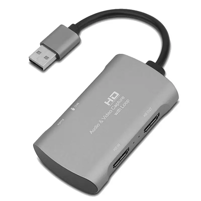 بطاقة التقاط الفيديو MYdaY- 4K 1080P60 هرتز HDMI-متوافقة مع بطاقة التقاط الفيديو USB مناسبة لتسجيل الألعاب والبث المباشر #3