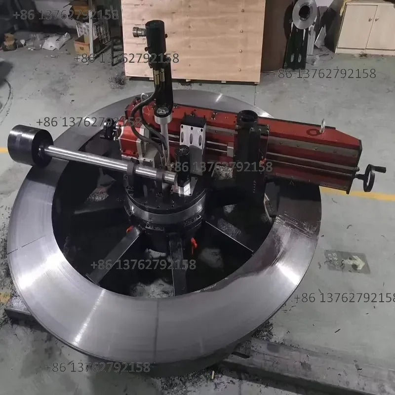【2026】 FLH-2000 30-78.74 Inches 22rpm Heavy-duty Hydraulic Output-Stability Motor Engine Auto Internal Clamp Flange Facing