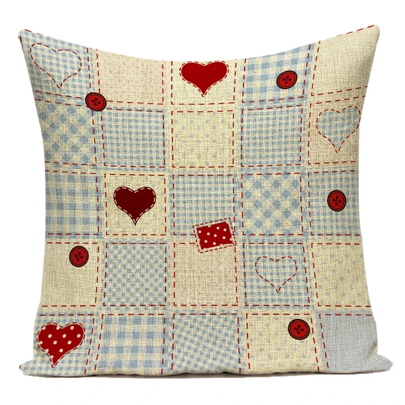 Colorful Geometry Pattern Cushion Covers Ethnic Style Pillowcase Decorative Pillows Case Sofa Seat Throw Pillows Cover