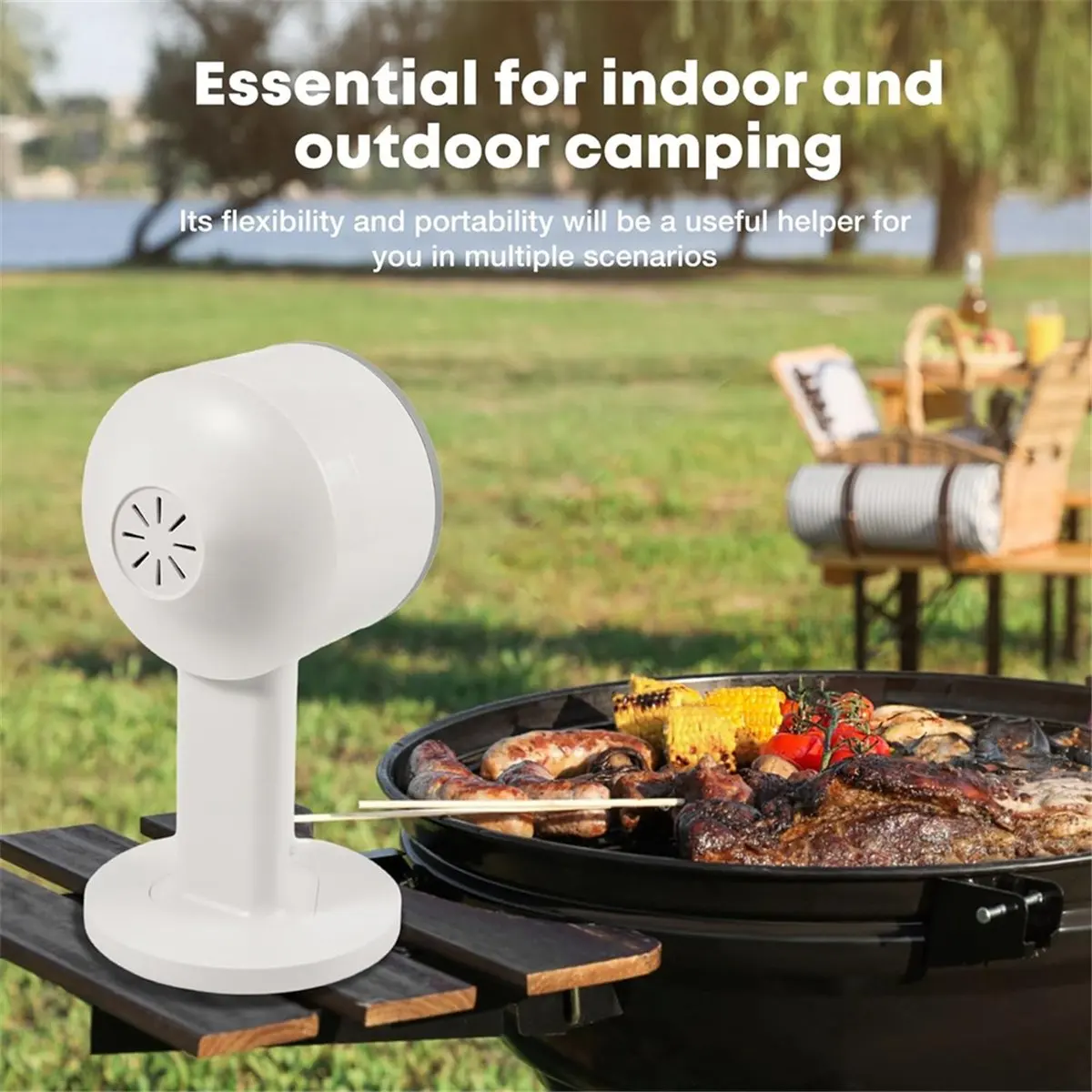 ^&*Summer sale- Rechargeable Portable Range Hood, Detachable Mobile Tabletop Range Hood, Small Kitchen Exhaust Fan for Home Use