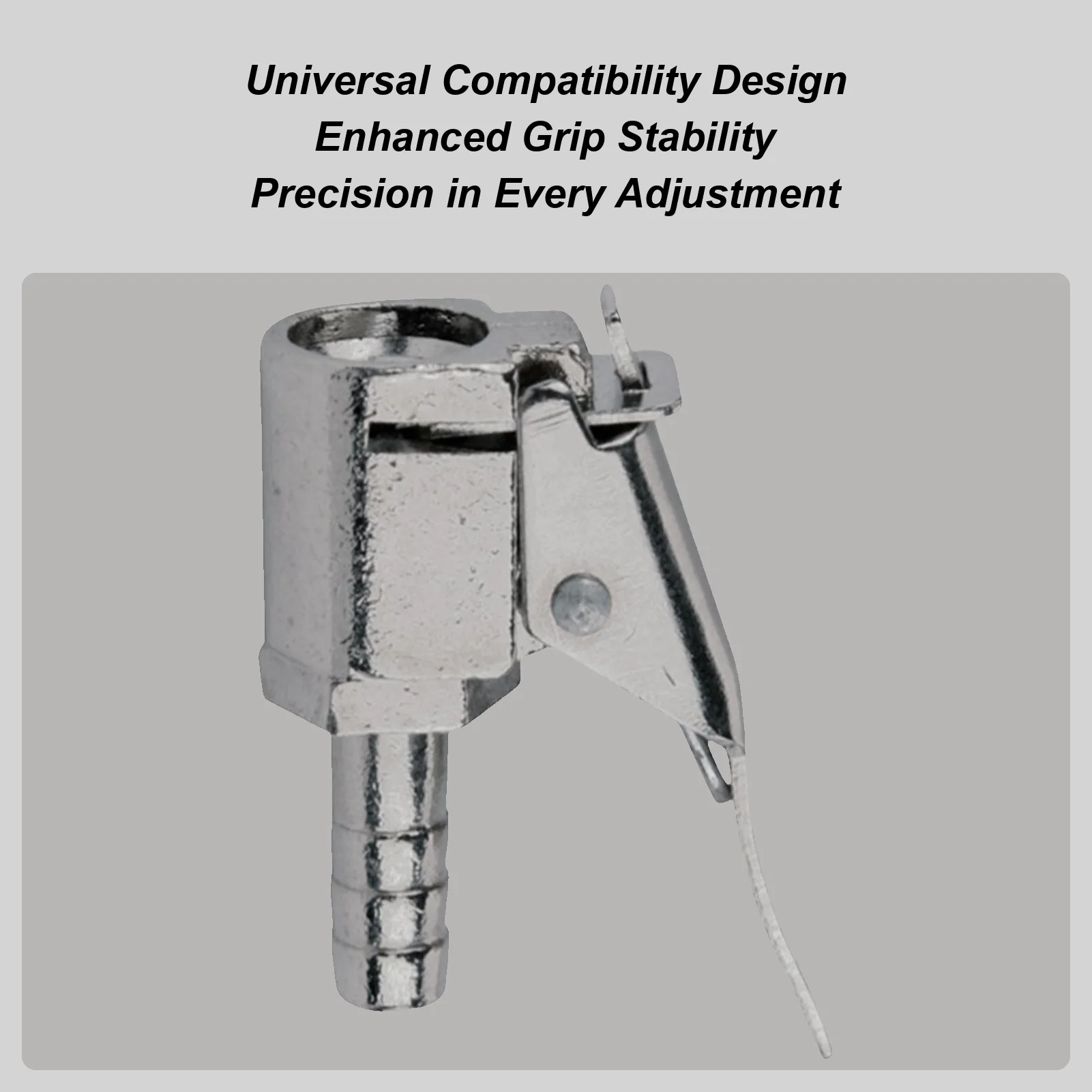 Car Air Pump Thread Nozzle Adapter 8MM Tyre Wheel Tire Air Chuck Inflator Pump Valve Clip Clamp Connector Adapter