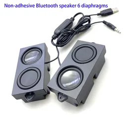 2pcs High power small speaker USB mini sound system portable cavity  subwoofer DIY  for laptops mp3 mp4 TV sound amplification
