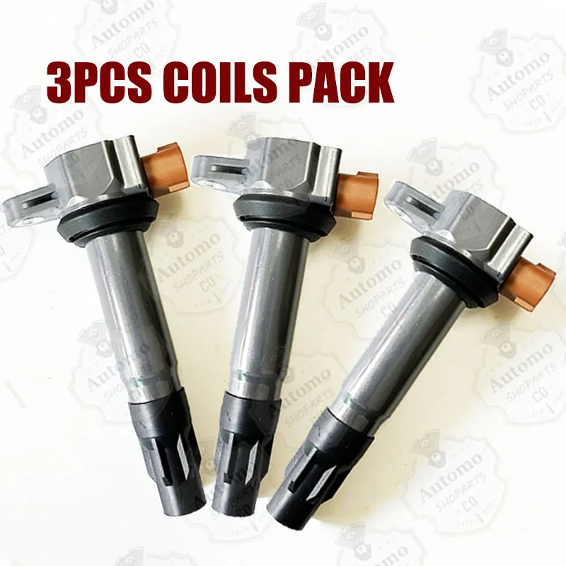 3PCS 420666142 420666141 Ignition Coil For Sea-Doo GTI 130 GTX GTS GTR SPARK TRIXX 900 RXT RXP FISH PRO Wake EXPLORER 2014-2023