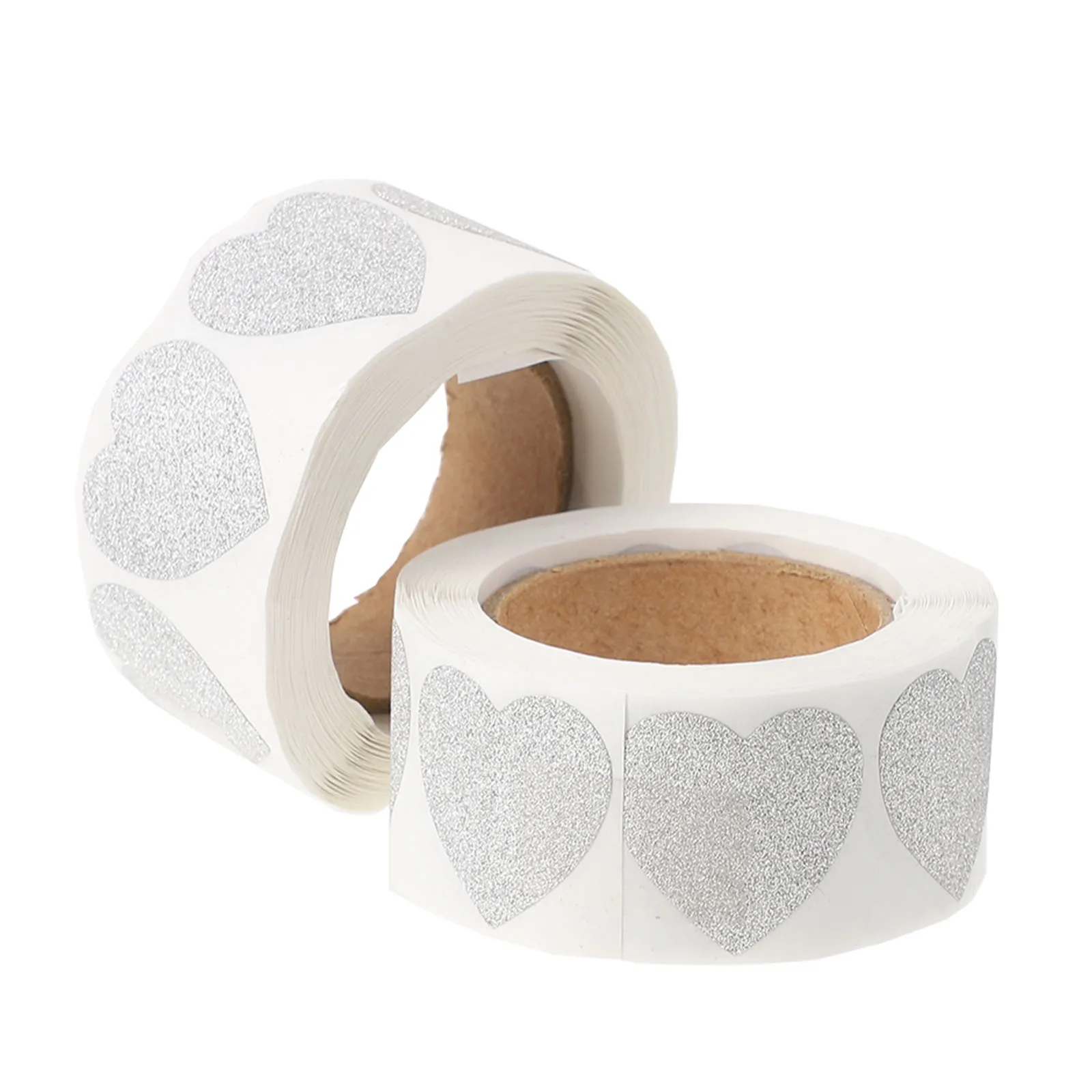 

300pcs Love Shaped Sealing Stickers 2 Rolls Heavy Heart DIY Craft Envelope Decor Gift Wrap Cartoon Adorable