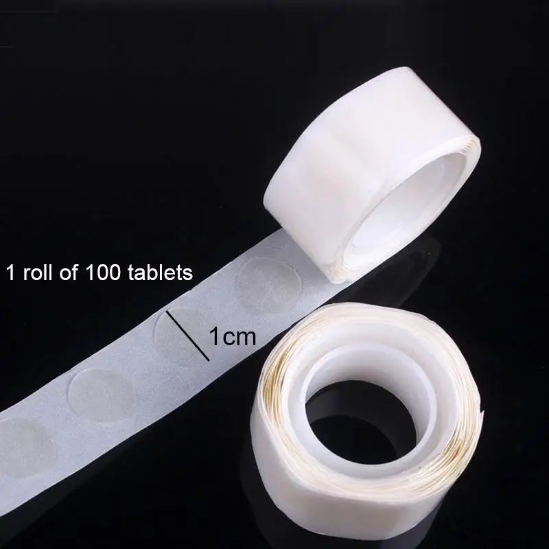 100Pcs Point Dots Balloon Glue Removable Adhesive Point Tape Double Sided Dots Stickers for Craft Wedding Decoration