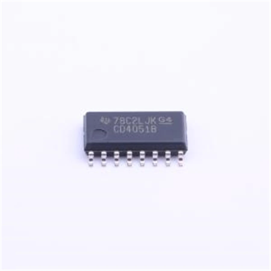 

50 шт./лот CD4051BNSR (аналоговые переключатели, мультиплексоры)