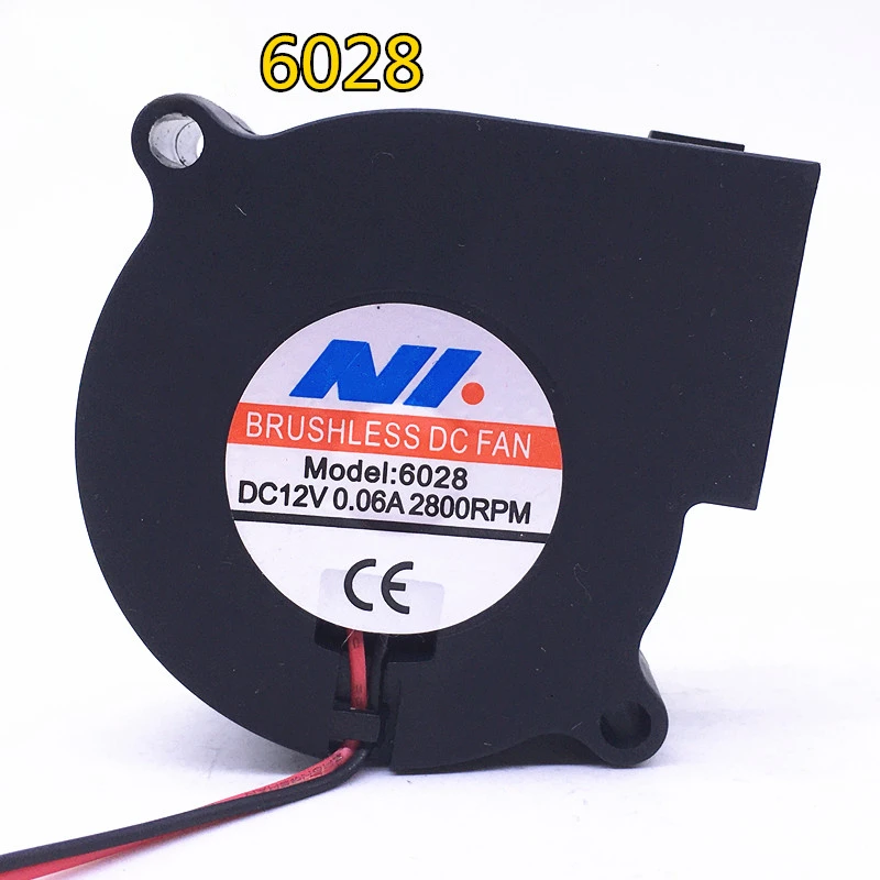

6028S 12V 0.06A 6CM NI Humidifier Aroma Diffuser Purifier Blower Centrifugal Turbo Fan