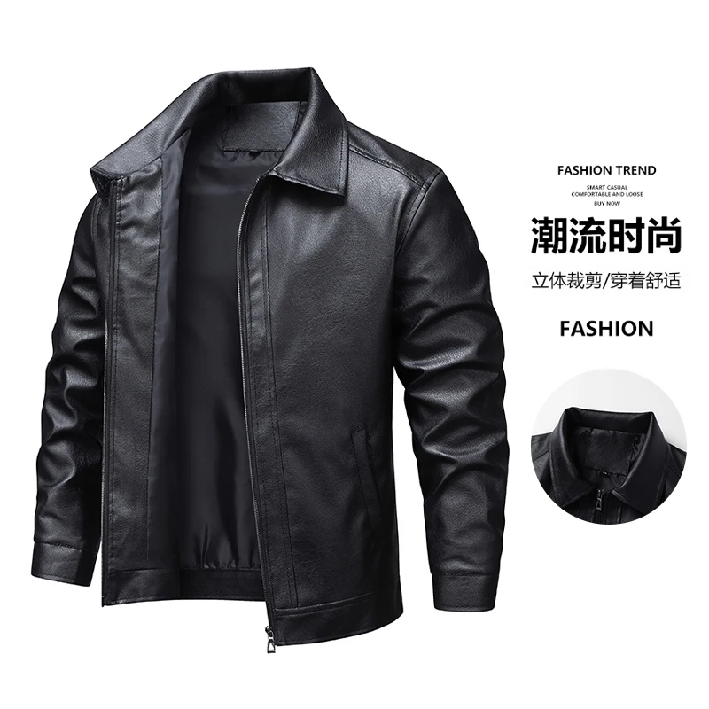 Thumbnail 4 - #33 Trending Mens Leather Coats Right Now