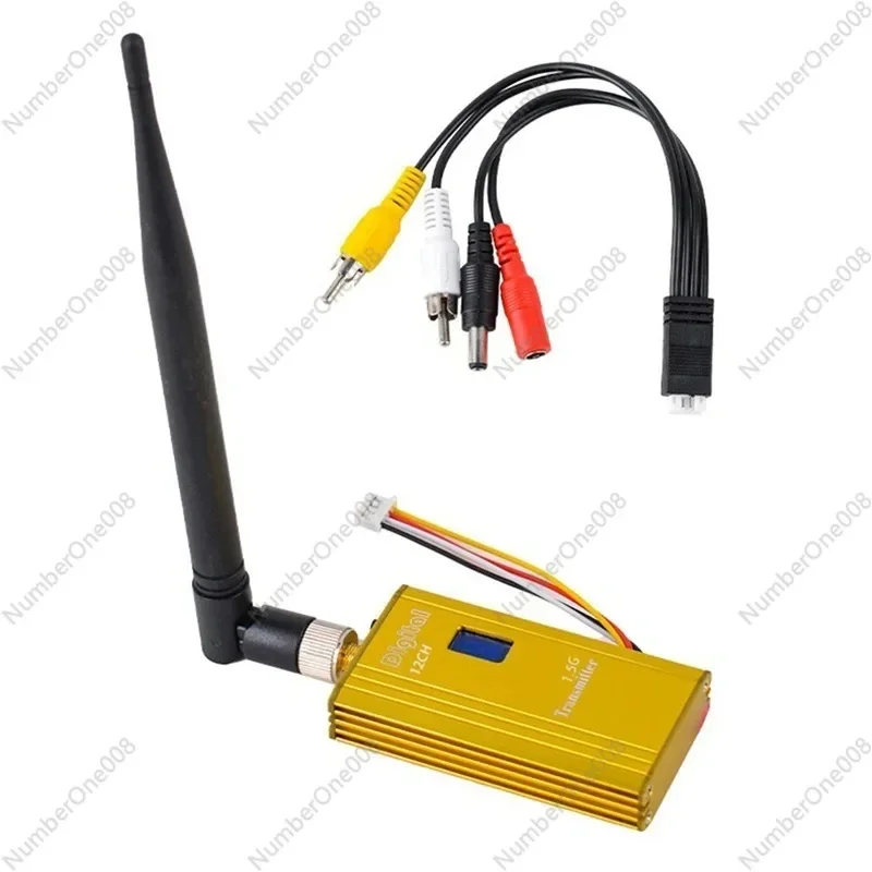 

1.5G 1.5W FPV VTX 12CH 1500Mw Audio Video Transmitter for FPV Quadcopter RC Drone Durable