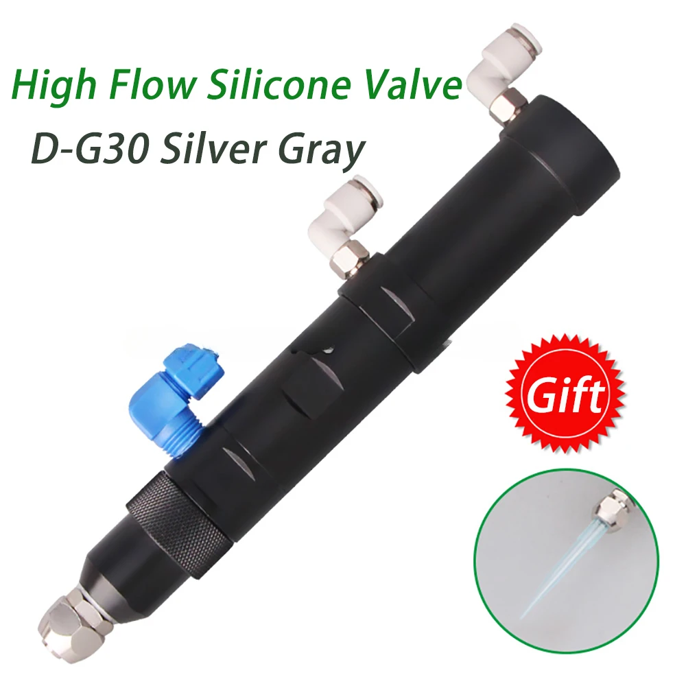 Large Flow Cylinder Valve Respiratory Dispensing Valve Silicone Pneumatic Valve