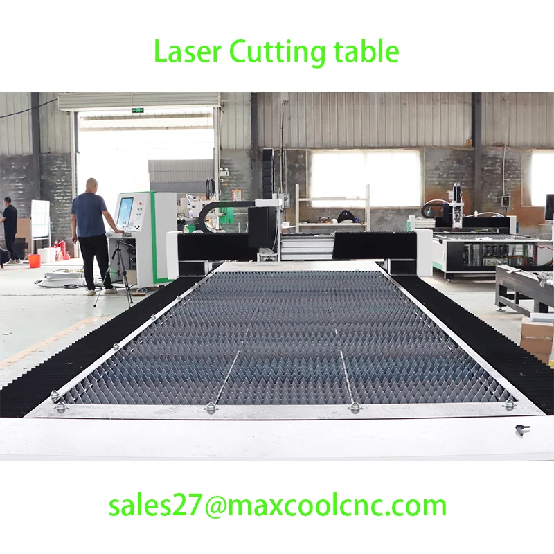 

Maxcool 4020 Новый оптоволоконный лазерный станок для резки листового металла Рекламная гравировка букв SS CS Лазерный резак 3 кВт 6 кВт 12 кВт