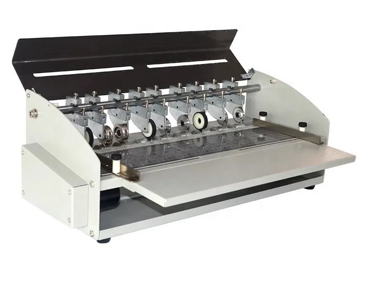 New automatic paper indentation cutting and piercing machine